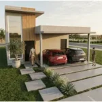 projeto elétrico residencial -renderização de um projeto elétrico residencial